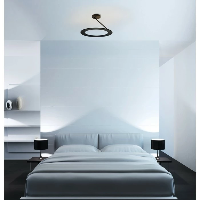 Bopp Leuchten STELLA Deckenleuchte LED Schwarz, 5-flammig