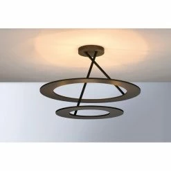 Bopp Leuchten STELLA Deckenleuchte LED Schwarz, Bronze, 9-flammig