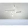 Bopp Leuchten Bopp NANO PLUS COMFORT Deckenleuchte LED Aluminium, Weiß, 1-flammig