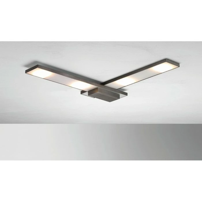 Bopp Leuchten BOPP SLIGHT DECKENLEUCHTE LED Anthrazit, 4-flammig