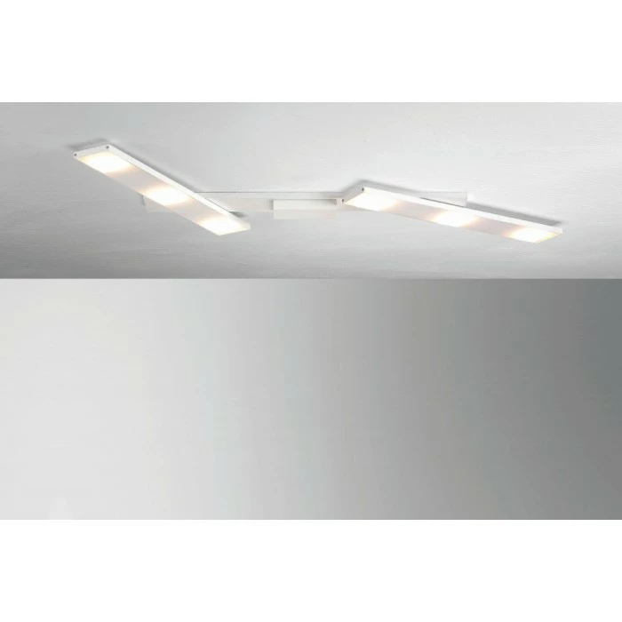 Bopp Leuchten BOPP SLIGHT DECKENLEUCHTE LED Weiß, 6-flammig