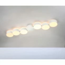 Bopp Leuchten Bopp TOUCH Deckenleuchte LED Weiß, 6-flammig