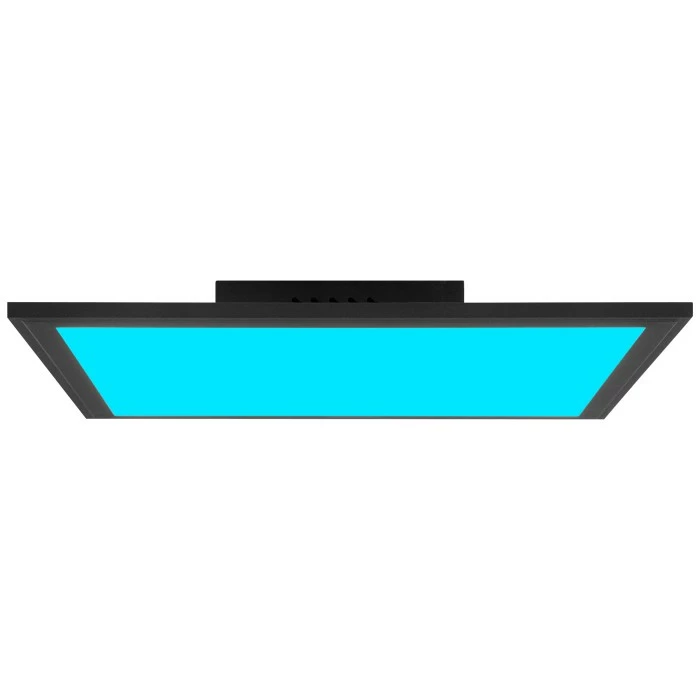 Brilliant Leuchten Brilliant Abie Deckenpanel LED Schwarz, 1-flammig, Fernbedienung