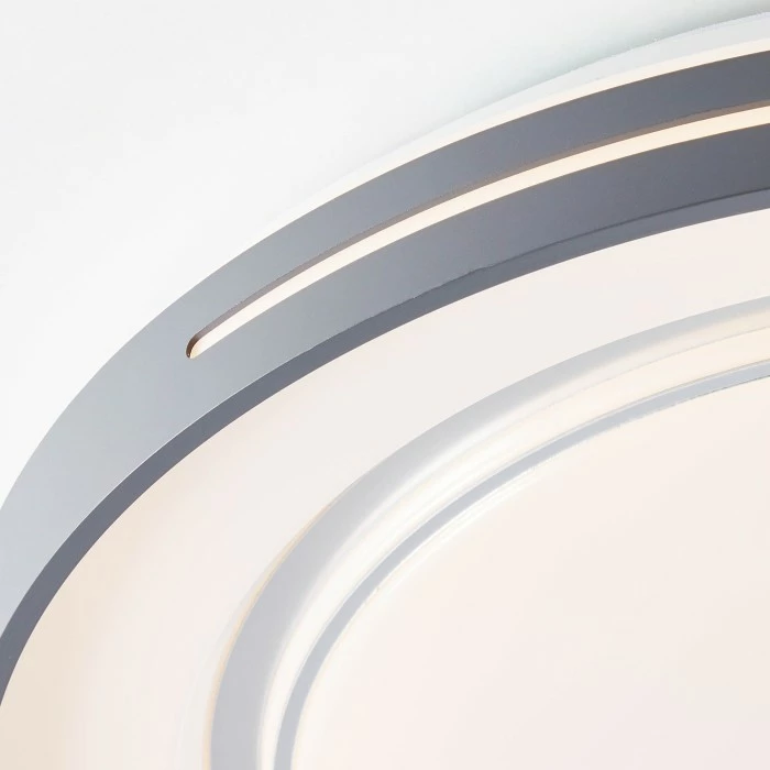 Brilliant Leuchten Brilliant Barty Deckenleuchte LED Grau, 1-flammig – Bild 4