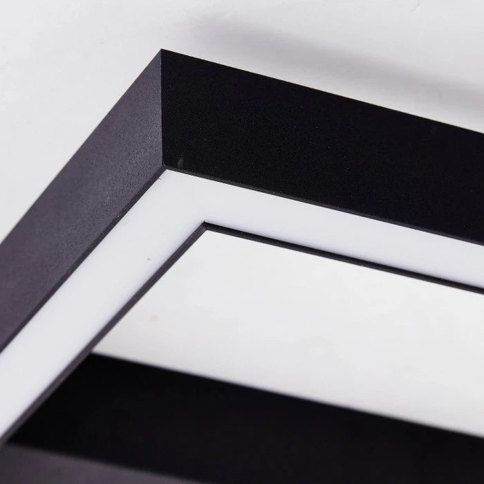 Brilliant Leuchten Brilliant Icarus Deckenleuchte LED Schwarz, 1-flammig, Fernbedienung, Farbwechsler – Bild 7