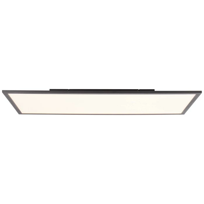 Brilliant Leuchten Brilliant Jacinda Deckenpanel LED Schwarz, 1-flammig, Fernbedienung