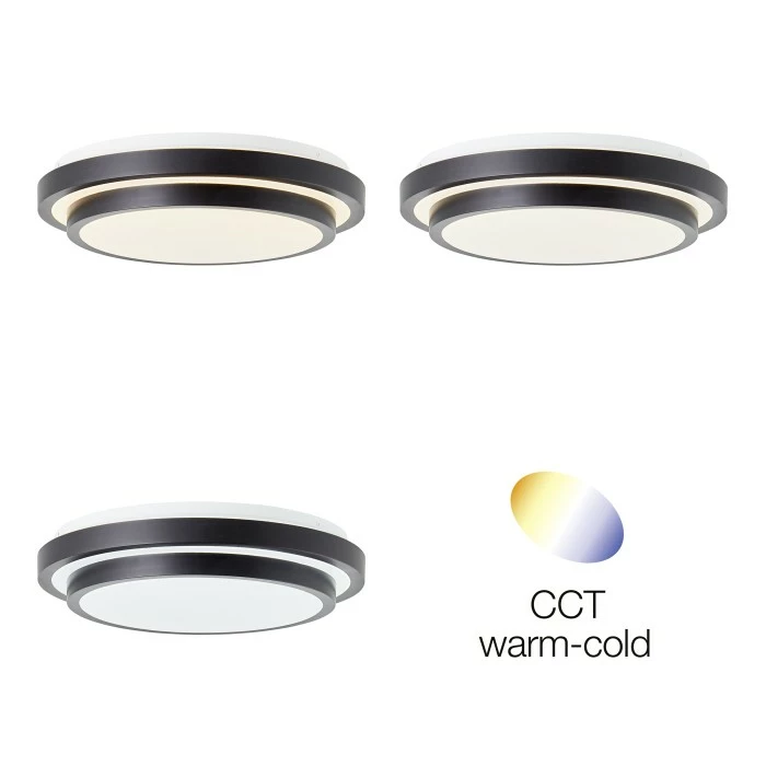 Brilliant Leuchten Ontario Deckenleuchte LED Weiß, 1-flammig – Bild 8