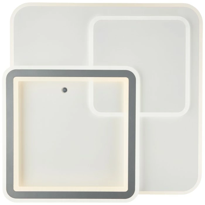 Brilliant Leuchten Savare Deckenleuchte LED Grau, Weiß, 1-flammig, Fernbedienung – Bild 6