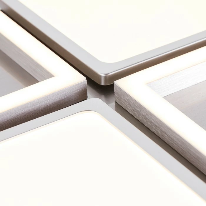 Brilliant Leuchten Zelia Deckenleuchte LED Silber, 1-flammig – Bild 3