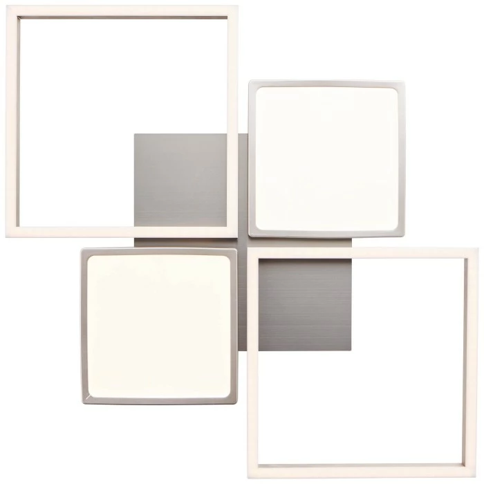 Brilliant Leuchten Zelia Deckenleuchte LED Silber, 1-flammig – Bild 4