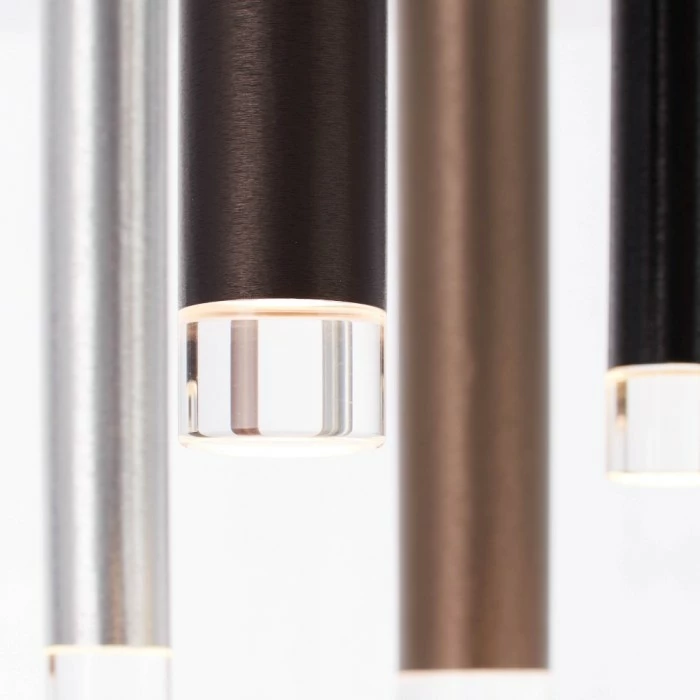 Brilliant Leuchten Brilliant Living Cembalo Deckenleuchte LED Braun, 7-flammig – Bild 11