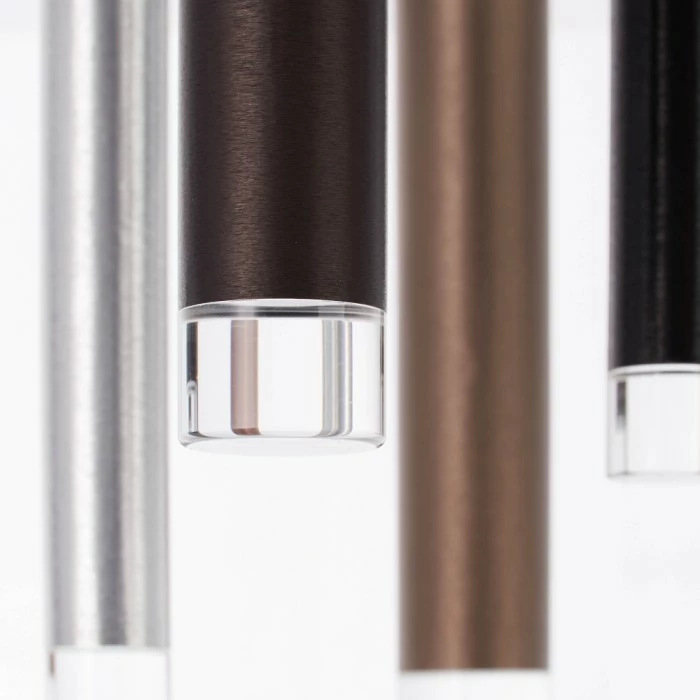 Brilliant Leuchten Brilliant Living Cembalo Deckenleuchte LED Braun, 7-flammig – Bild 10