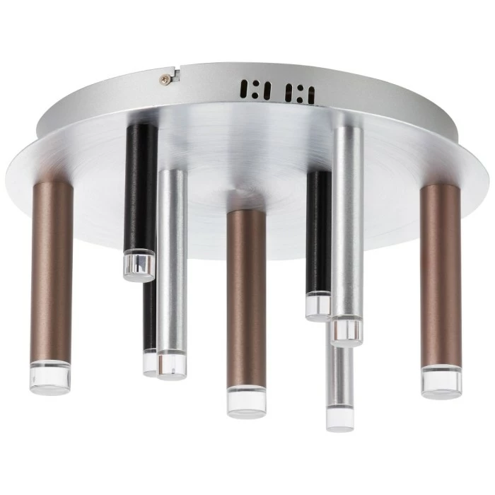 Brilliant Leuchten Brilliant Living Cembalo Deckenleuchte LED Aluminium, 9-flammig – Bild 6