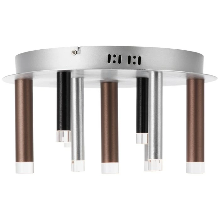 Brilliant Leuchten Brilliant Living Cembalo Deckenleuchte LED Aluminium, 9-flammig – Bild 9