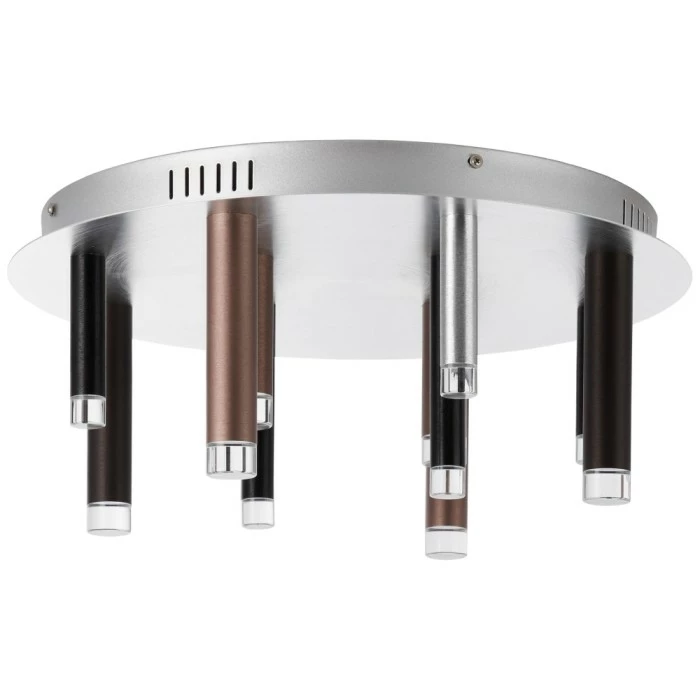 Brilliant Leuchten Brilliant Living Cembalo Deckenleuchte LED Braun, 12-flammig – Bild 2