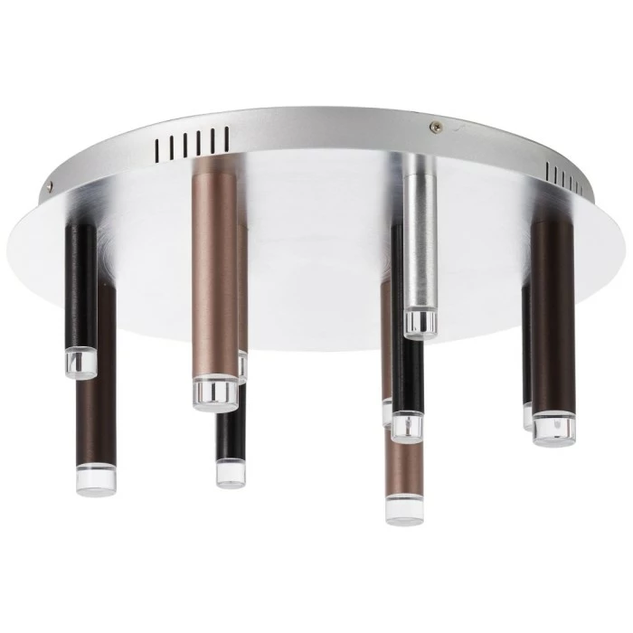 Brilliant Leuchten Brilliant Living Cembalo Deckenleuchte LED Braun, 12-flammig – Bild 6