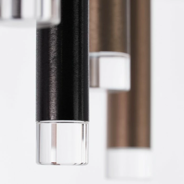 Brilliant Leuchten Brilliant Living Cembalo Deckenleuchte LED Braun, 12-flammig – Bild 10