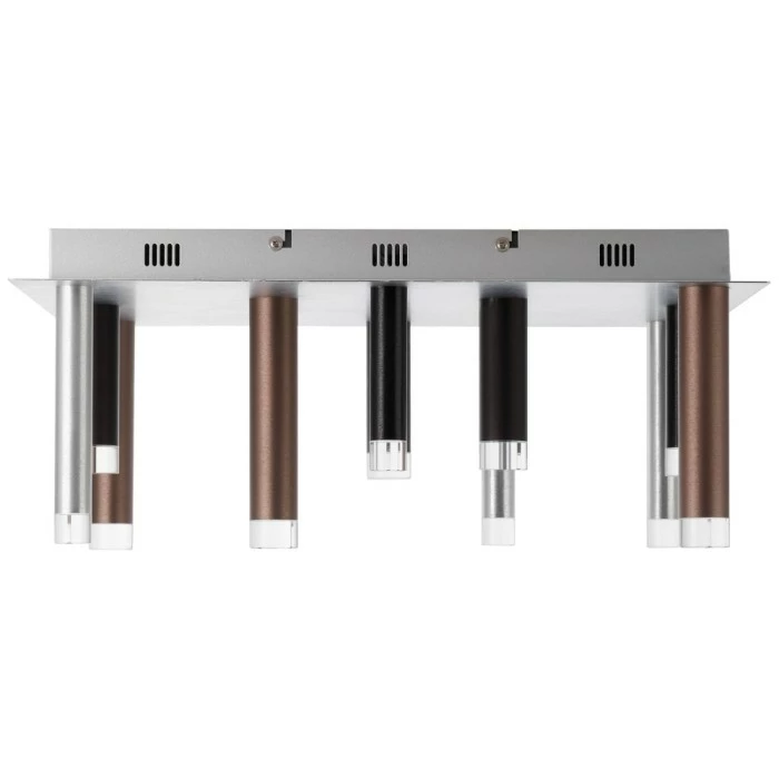 Brilliant Leuchten Brilliant Living Cembalo Deckenleuchte LED Braun, 12-flammig – Bild 4