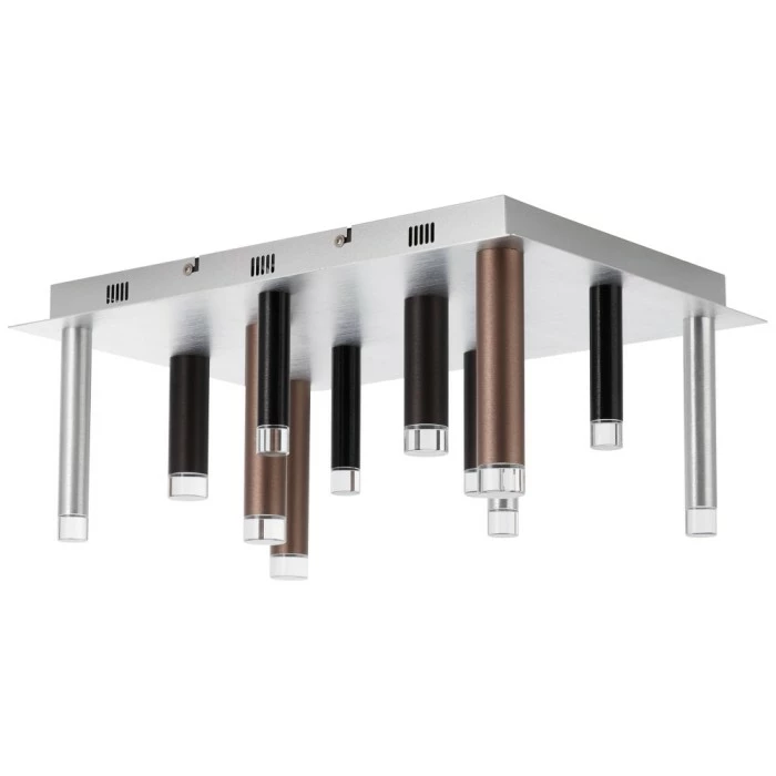 Brilliant Leuchten Brilliant Living Cembalo Deckenleuchte LED Braun, 12-flammig – Bild 6