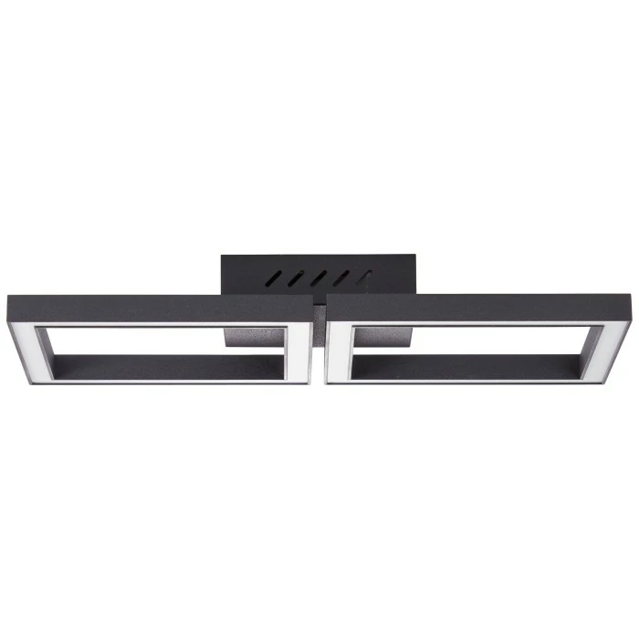 Brilliant Leuchten Brilliant Living Quon Deckenleuchte LED Schwarz, Weiß, 1-flammig – Bild 2