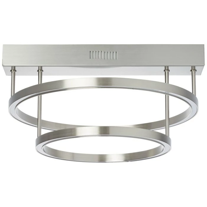 Brilliant Leuchten Brilliant Living Tunar Deckenleuchte LED Nickel-Matt, 1-flammig – Bild 2