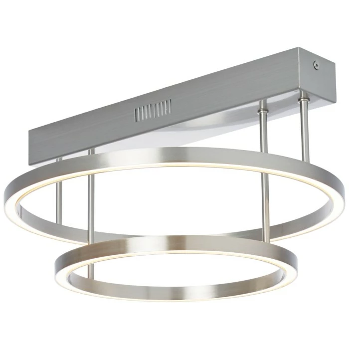 Brilliant Leuchten Brilliant Living Tunar Deckenleuchte LED Nickel-Matt, 1-flammig – Bild 4