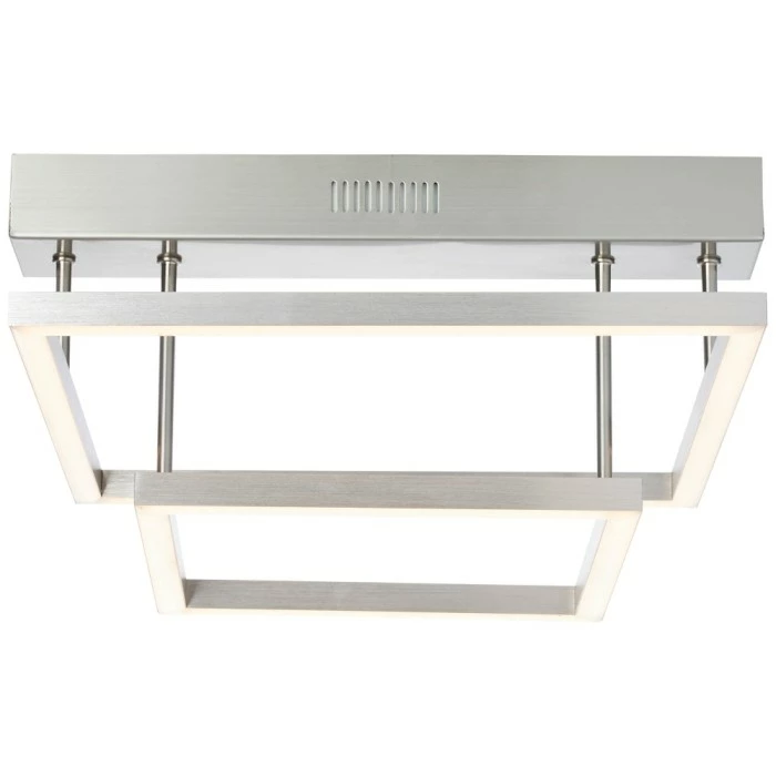 Brilliant Leuchten Brilliant Living Tunar Deckenleuchte LED Nickel-Matt, 1-flammig