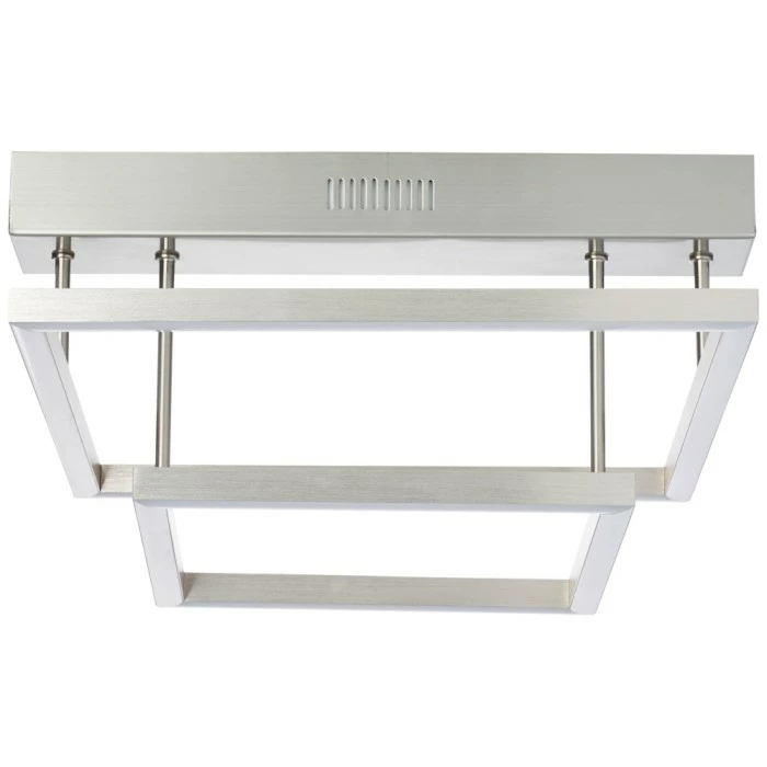 Brilliant Leuchten Brilliant Living Tunar Deckenleuchte LED Nickel-Matt, 1-flammig – Bild 2