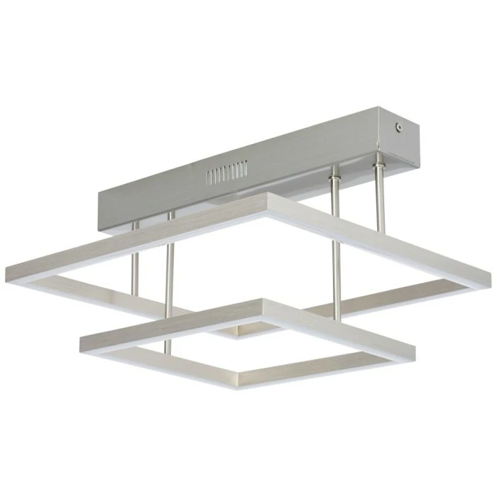 Brilliant Leuchten Brilliant Living Tunar Deckenleuchte LED Nickel-Matt, 1-flammig – Bild 3