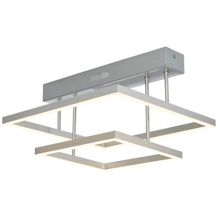 Brilliant Leuchten Brilliant Living Tunar Deckenleuchte LED Nickel-Matt, 1-flammig – Bild 4