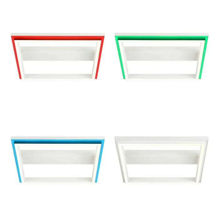 Brilliant Leuchten Brilliant Pallas Deckenleuchte LED Weiß, 1-flammig – Bild 4