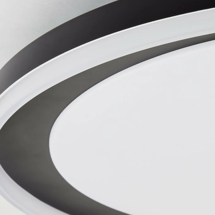 Brilliant Leuchten Brilliant Pederson Deckenleuchte LED Schwarz, 1-flammig – Bild 6