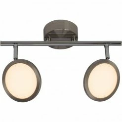 Brilliant Leuchten Brilliant PLUTO Deckenleuchte LED Weiß, 2-flammig