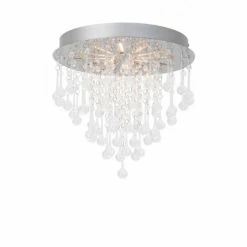 Brilliant Leuchten Brilliant Svea Deckenleuchte LED Chrom, 1-flammig