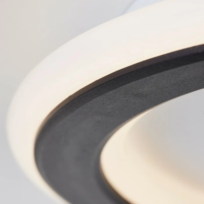 Brilliant Leuchten Brilliant Vegas Deckenleuchte LED Schwarz, Weiß, 1-flammig – Bild 3