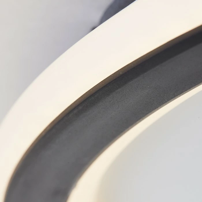 Brilliant Leuchten Brilliant Vegas Deckenleuchte LED Schwarz, Weiß, 1-flammig, Fernbedienung – Bild 3