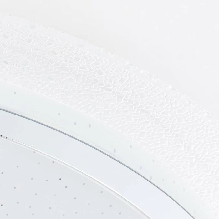 Brilliant Leuchten Brilliant Viktor Deckenleuchte LED Silber, 1-flammig, Fernbedienung, Farbwechsler – Bild 3