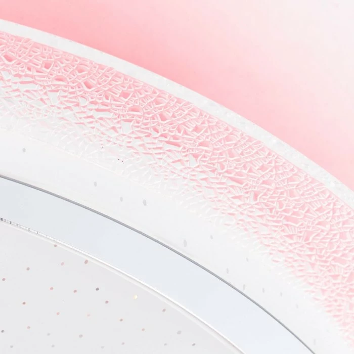 Brilliant Leuchten Brilliant Viktor Deckenleuchte LED Silber, 1-flammig, Fernbedienung, Farbwechsler – Bild 4