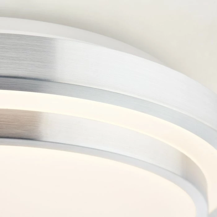 Brilliant Leuchten Brilliant Vilma Deckenleuchte LED Silber, Weiß, 1-flammig, Fernbedienung, Farbwechsler – Bild 3