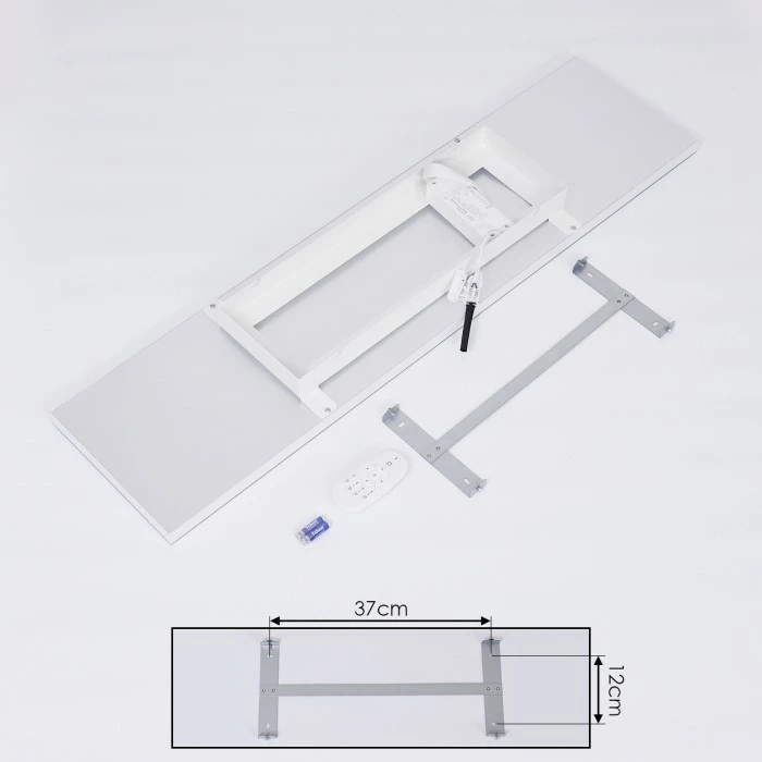 Paul Neuhaus Leuchten Buenaventura LED Panel Weiß, 1-flammig, Fernbedienung, Farbwechsler – Bild 6