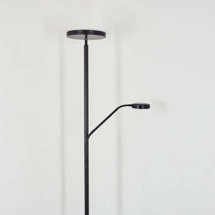 Hofstein Busswil Deckenfluter LED Schwarz, 2-flammig – Bild 8