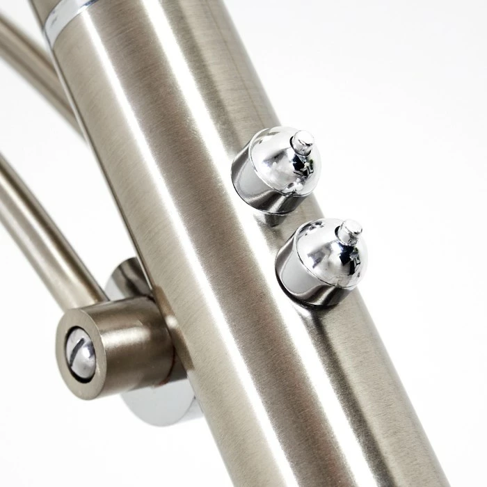 Hofstein Cazis Deckenfluter LED Nickel-Matt, 3-flammig – Bild 11