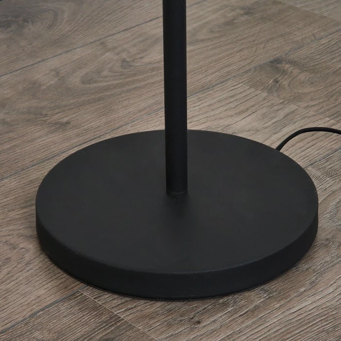 Hofstein Chehalis Stehleuchte LED Schwarz, 6-flammig – Bild 6