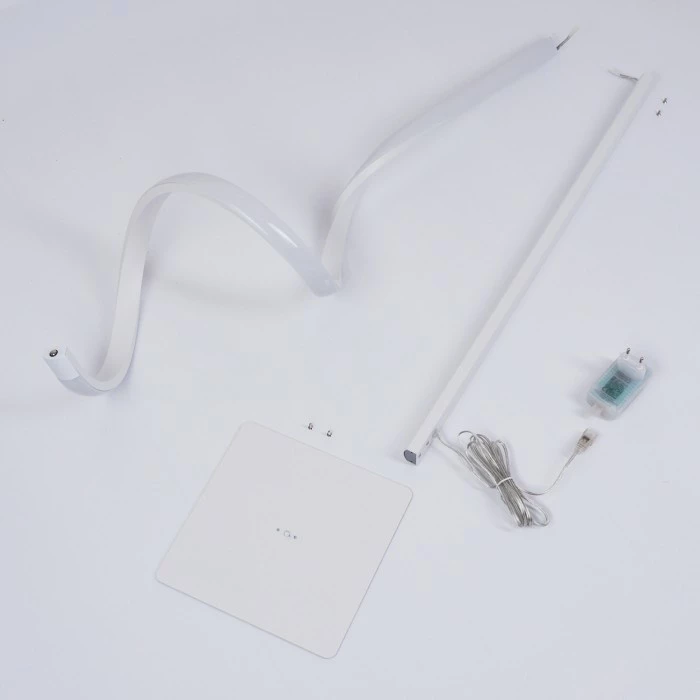 Hofstein Cochato Stehleuchte LED Weiß, 1-flammig – Bild 5