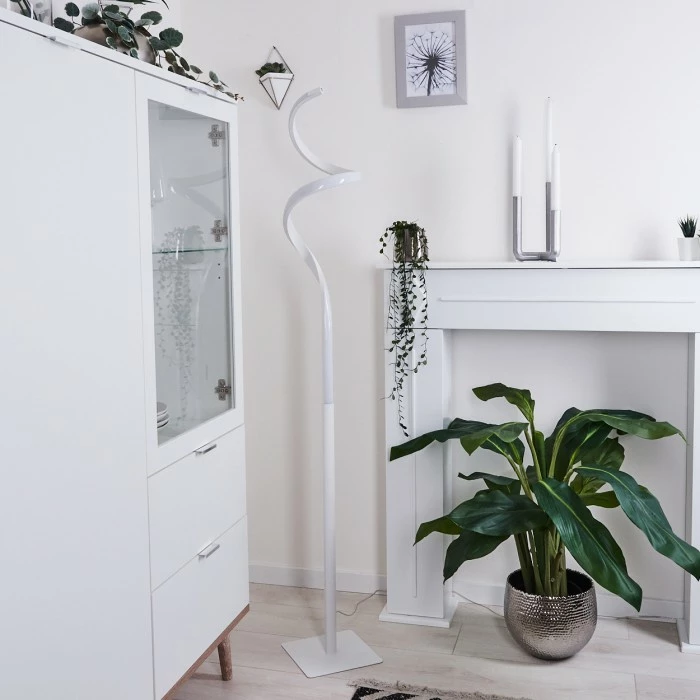 Hofstein Cochato Stehleuchte LED Weiß, 1-flammig – Bild 10