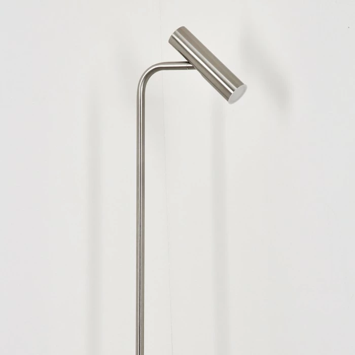 Hofstein Dalheim Stehleuchte LED Nickel-Matt, 1-flammig – Bild 8