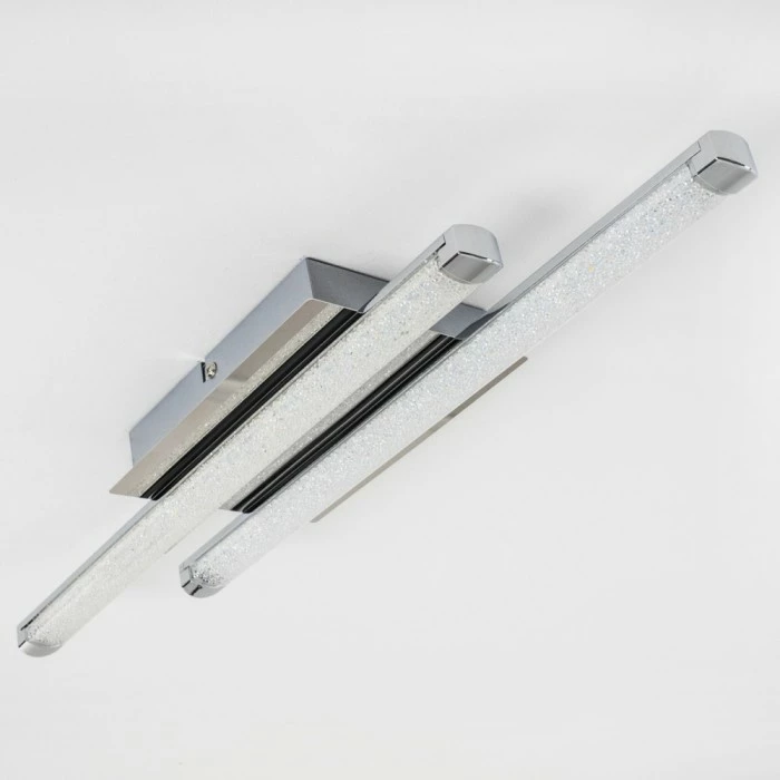 Hofstein Deckenleuchte Iskut LED Chrom, 2-flammig – Bild 15