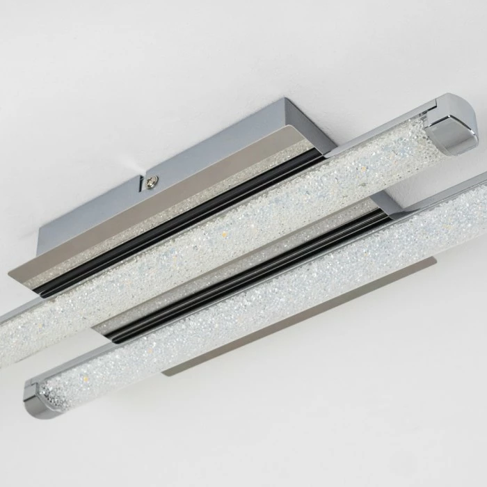 Hofstein Deckenleuchte Iskut LED Chrom, 2-flammig – Bild 17