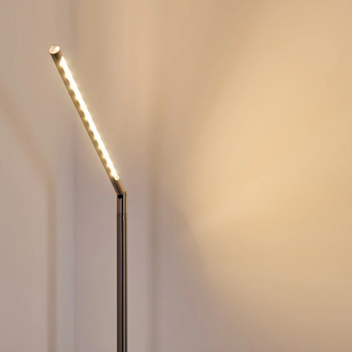 Hofstein Deje Stehleuchte LED Nickel-Matt, 1-flammig – Bild 8