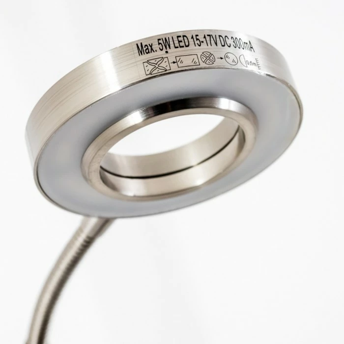 Hofstein Donna Deckenfluter LED Nickel-Matt, 1-flammig – Bild 13